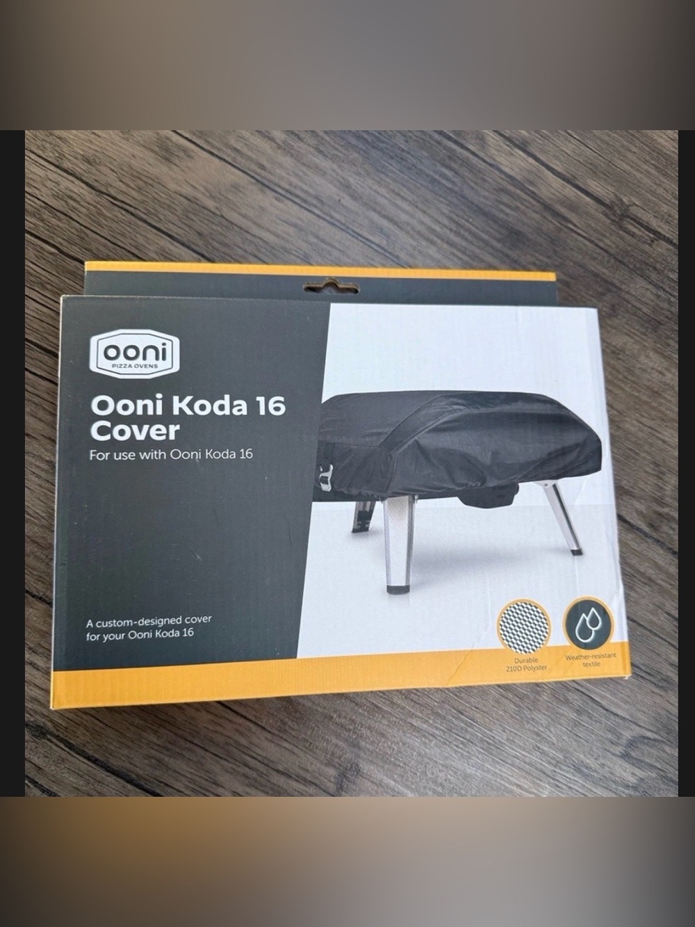 Ooni Koda 16 Cover in Black